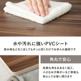 こたつ 天板のみ 正方形 80 定番 こたつ天板 コタツ天板 KT-508-80 コタツ 炬燵 天板 単品 テーブル 机 取替え用 交換用 リバーシブル 幅80×奥行80×高さ1.5cm こたつ用アクセサリー 季節家電 暖房器具 家具 インテリア