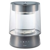 QUADS ガラススチーム加湿器 グラス グレー ／加湿器 季節・空調家電 家電 結婚祝い プレゼント ギフト 結婚内祝い お返し おしゃれ 友達 メッセージ のし 職場 ハイセンス 人気 出産祝い 出産内祝い 送料無料 2026 送料無料 ギフト プレゼント プチギフト 内祝い 快気祝い 出産祝い 結婚祝い 引出物 新築祝い お返し