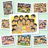 贈り物 金婚式 似顔絵 名入れ 手描き プレゼント ギフト 金婚式 記念日 結婚50周年 お祝い 結婚記念日 大人数 お父さん 両親 祖父母 お母さん 家族 夫婦 下書き確認 名入れ 修正無料 一生もの サプライズ 似てる かわいい 思い出 50周年 感謝 長寿 メモリアルギフト 贈答品 メモリアル イラスト 初任給 卒寿祝い 色紙 ウェディングギフト 還暦祝い