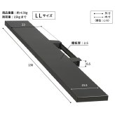 WALLインテリアテレビスタンドV2・V3・V5対応 サウンドバー棚板 LLサイズ 幅130cm スピーカー用 オーディオ用 シアターバー用 テレビ台 テレビスタンド TVスタンド 部品 パーツ スチール製 WALLオプション