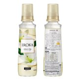 iroka（花王）ネイキッドリリー　柔軟剤　本体＋特大詰め替え2個セット（540ml＋650ml ×2個）抗菌・防臭　部屋干し対応　香水のようにな上品な香り（ピュアムスクと高級アンバーを配合）柔軟剤セット　#64651