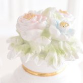 テーブル 6人用 幅160cm ダイニングテーブル 楕円形 チェア ROCOCO ダイニングセット 7点セット 160cm 楕円 ガラス付 イタリア製チェア ロココ調 姫系 猫脚 アンティーク調 ヨーロピ 新生活