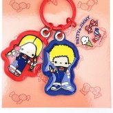 サンリオ パティ＆ジミー 3連キーホルダー レトロ サンリオキャラクターズ5 Sanrio