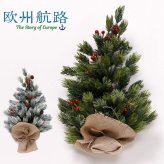 欧州航路 フォレストツリー 送料無料 LCYP6804 リース オーナメント クリスマスツリー クリスマス ヨーロッパ 雑貨 インテリア 飾り ドア飾り ドアデコレーション 冬 木