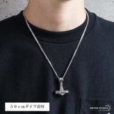 ステンレス ハンマーネックレス ごつめ ダブル喜平 メンズ ペンダント 槌 モチーフ 重厚 存在感 シルバーカラー 北欧風 装飾 彫刻風 個性的 ワイルド 男性用 アクセサリー 太めチェーン ロック ストリート 大ぶり 立体デザイン