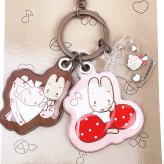サンリオ マロンクリーム 3連キーホルダー レトロ サンリオキャラクターズ5 Sanrio
