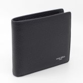 モンテスピガ　monte SPIGA　二つ折り財布　MOSMSP104BK　ブラック　黒　レザー　牛革　ウォレット