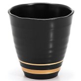 和らぎフリーカップ　ライン　黒 インテリア 漆器 盆 カタログギフト 景品 粗品