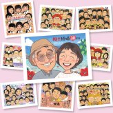 贈り物 似顔絵 結婚記念日 名入れ プレゼント 手描き ギフト 真珠婚 結婚30周年 記念日 結婚記念日 両親 夫婦 ご夫婦 家族 お父さん 名入れ 修正無料 下書き確認 そっくり サプライズ 似てる 一生もの 記念 感謝 30周年 思い出 感謝の品 快気祝い お祝い返し キレイ 応援 同窓会 長寿祝い 卒寿祝い メモリアルギフト 感激 ホワイトデー ウェディングギフト