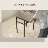 ダイニング家具 ダイニングテーブル セット 2人 折りたたみ 椅子 付き 幅60 奥行40 高さ70 コンパクト バタフライ 天板 ビンテージ 木製 木目 スチール脚 ブラウン 長方形