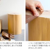 スツール 丸太 カフェスツール 天然木スツール 切り株スツール 椅子 イス ナチュラル エントランススツール リビングスツール サイドテーブル ナイトテーブル ディスプレイ台 杉 スギ 天然丸太 自然 癒し 香り お香 職人 SDGS
