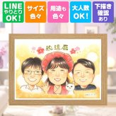 プレゼント 似顔絵 還暦 手描き 贈り物 ギフト 名入れ 還暦 誕生日 お祝い 記念日 60歳 両親 家族 お母さん お父さん 名入れ 下書き確認 修正無料 サプライズ 実績多数 似てる そっくり 60歳 思い出 長寿 還暦 贈答品 卒寿祝い 色紙 バレンタインデー お祝いの品 オーダーメイド 同窓会 感動 長寿祝い 応援 闘病中の方への励まし 感謝 傘寿祝い