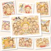 米寿のプレゼントに、見るたびに思い出が蘇る似顔絵です。ラッピング対応で、贈り物として渡しやすい似顔絵です。 米寿 似顔絵 ギフト 贈り物 手描き 名入れ プレゼント 米寿 長寿 傘寿 記念 大人数 おじいちゃん おばあちゃん 祖父母 下書き確認 修正無料 名入れ 親孝行 似てる 実績多数 宝物 米寿祝い 88歳 長寿祝い 一生もの キレイ 披露宴 記念日 引っ越し 感激 メモリアルギフト 結婚祝い