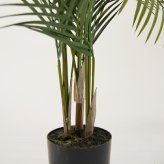観葉植物 造花 アレカヤシ BROWN 全高約70cm 卓上・小型 フェイクグリーン 本物そっくり おしゃれ インテリア 人工観葉植物 アーティフィシャルグリーン オフィス 店舗 ホテル 開店祝い 室内 ミニ アレカパーム ヤシの木 フェイク