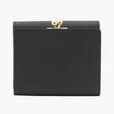 【無料ラッピング】 アニエスベー agnes b 財布 カードケース ミニ財布 レザー 三つ折りがま口 ミニ ウォレット ava ブラックブランド 正規品 新品 ギフト プレゼント 人気 おすすめ 誕生日 記念日 クリスマス 送料無料 abb522294