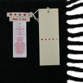 マルニ MARNI マフラー scmc0059y0-utw918-00n99 レディース BLACK マフラー