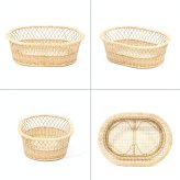 脱衣かご 脱衣カゴ バスケット 抗菌 樹脂製 ポリプロピレン ラタン風 業務用 ホテル 旅館 温泉 脱衣所 脱衣場 洗面所 ランドリー インテリア テイスト 雑貨?