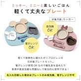 出産祝い ベビー食器 名入れ ミッキー ミニー アイコンランチプレート + お食事エプロンセット + リッチェル  コップマグ 食器セット 男の子 女の子 人気 ディズニー disney 名前入れ プレゼント ギフト ラッピング
