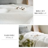 コットンケット 綿100％ スローケット 140×200cm 180×200cm シングル ダブル 洗える 洗濯機対応 オールシーズン 吸湿 通気 ブランケット 毛布 肌掛け ベッド ソファカバー