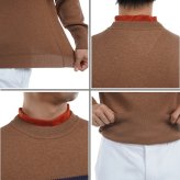 トミーヒルフィガー ゴルフ メンズ ビッグフラッグ クルーネックセーター TOMMY HILFIGER GOLF THMA459 秋冬モデル お誕生日祝い お祝い 記念品 お父さん 父の日 彼氏 男性 30代 40代 50代 60代  還暦祝い 敬老の日 人気プレゼント プレゼント