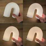 ferm LIVING ファームリビング アーチ型 Vuelta ヴエルタ ポータブル ランプ ポータブルライト持ち運び 間接照明 北欧インテリア LED 人気 ブランド おしゃれ 充電 照明