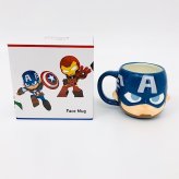 マーベル フェイスマグ グリヒル キャプテン・アメリカ グッズ