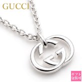gucci ネックレス メンズ レディース グッチ ペンダントシンプル GGロゴモチーフ サークルGG スターリングシルバー SILVER925 190484 J8400 8106 正規品 ブランド 新品 年 ギフト プレゼント