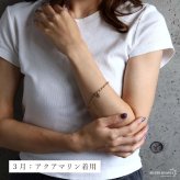 ステンレス 誕生石ブレスレット 12タイプ ハート ゴールド レディース 小豆チェーン カラーストーン チャーム 華奢 上品 大人可愛い シンプル きれいめ アクセサリー 手元 おしゃれ 重ね付け デイリー 金属アレルギー対応