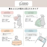 敷布団 西川 軽量 シングル ダブル ロング 日本製 西川リビング クラシノ マイルドソフト 敷きふとん 羊毛混 らくかる 抗菌加工で清潔 西川牧場ウール使用 BASIC LIHGT 新生活 ad02239022 母の日