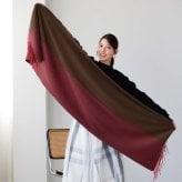 ＜刺繍納期注意＞極やわカシミヤ 100% ストール レディース 白 カシミヤストール 【名入れ刺繍可能】 マフラー カシミヤマフラー 無地 カシミヤ ストール 大きめ Filomo 柔らかい 敏感肌 春 秋 冬 ギフト プレゼント 7F (02000277r)