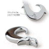 ハワイアンジュエリー コアウッド フィッシュフック モアナ 刻印 無料 ネックレス コアの木 精霊の宿る木 ロジウムコーティング シルバー925 ギフトラッピング可能 チェーン 長さ選べる aumakua メンズ レディース プレゼント ハロウィン 【品番：CG-055-61-01】
