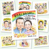 似顔絵 ギフト 結婚記念日 手描き プレゼント 名入れ 贈り物 真珠婚 結婚30周年 結婚記念日 記念日 お父さん 両親 家族 ご夫婦 夫婦 下書き確認 名入れ 修正無料 サプライズ 実績多数 似てる 一生もの 記念 30周年 思い出 感謝 オリジナル メモリアルギフト イラスト ホワイトデー 結婚祝い オーダーメイド 披露宴 快気祝い 米寿祝い 色紙 クリスマス