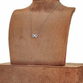 スワロフスキー swarovski ネックレス Hyperbola パヴェ インフィニティ 5687265 ハイパーボラ ペンダント アクセサリー レディース シルバー+ホワイト 海外正規品