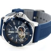 アウトレット ブローバ マリンスター 自動巻き 腕時計 ブランド メンズ オープンハート BULOVA 98A303 アナログ ネイビー