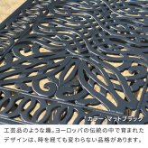 ラック アルミ製レクタングルテーブル＆チェア5点セット「トルペ」 BKS-RG124-5PS テーブルセット 幅124 セット 椅子 チェア ガーデン 屋外 庭 ベランダ 丸型 アルミ おしゃれ 丸 黒 ブ 新生活