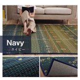 夏ラグ 夏用カーペット ラグ マット い草 ギャベ 自然素材 抗菌防臭 不織布 約60×180cm