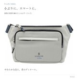 LANBINenBlue ランバンオンブルー ショルダーバッグ ドレッセ ボディバッグ 斜め掛け 普段使い 使いやすい シンプル メンズ ギフト プレゼント ブラック 515111