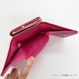 マイメロディ 財布 口金財布 がま口 ミニ財布 レディース サンリオ キャラクターズ エナメル 型押し ビジュー キラキラ 可愛い おしゃれ コンパクト ウォレット SR48-2MM サンリオ正規ライセンス品