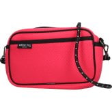 ウィローベイ ショルダーバッグ レディース ブランド WILLOWBAY ラージクロスボディバッグウィズロープ クロスボディ FUCHSIA PINK