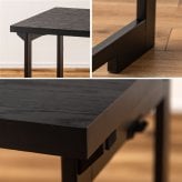 【メーカー直送】法事テーブル 折りたたみ 幅95cm 完成品 2WAY お座敷テーブル 一人用 和風 木目調 ハイテーブル ローテーブル 宴会 旅館 料亭 和室 法事机 フォールディングテーブル BCT-216