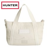 ハンター HUNTER トートバッグ ショルダーバッグ 2WAY ナイロン ミニ トップクリップ トート ボーン イン スコットランド 軽量 耐水UBS5552KBM ホワイト