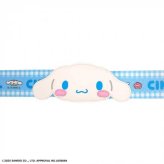スーツケースベルト シナモロール サンリオ キャラクター ワンタッチ ベルト 旅行用品 トラベルグッズ 目印 盗難防止 ネームタグ付き 長さ調整可 修学旅行 海外旅行 国内旅行 キャリーケース用 サンリオ正規ライセンス品