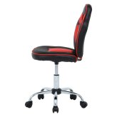 レーシングチェア キッズ用 レッド レッド・ブルー 2色展開 オフィスチェア デスクチェア パソコンチェア 在宅ワーク おしゃれ シンプル 新生活 家具 インテリア 不二貿易