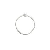 パンドラ PANDORA Moments Heart & Snake Chain Bracelet アクセサリーブレスレット 594594c00-16(590719-16) レディースシルバー