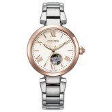 シチズンコレクション CITIZEN COLLECTION メカニカル 自動巻き 機械式 オープンハート 腕時計 レディース PR1054-59A【2026 新作】