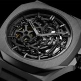 ディーワンミラノ D1 MILANO スケルトン リスタイリング オートマチック ガンメタル 腕時計 メンズ 自動巻き SKBJ11