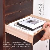 多段チェスト 13段タイプ ONCH-0046 幅36cm 木製 ネームプレート付き カラー リビング収納 書棚 収納棚 書庫 北欧 シンプル スタイル カフェ風 タモ アッシュ 突板 組み立て簡単 ファミリー 暮らし 新生活