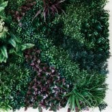 フェイクグリーン 壁掛け 造花 グリーンウォール BROWN 100 HA 幅100x高さ100cm 壁面緑化 屋外 対応 人工観葉植物 アーティフィシャルグリーン グリーンパネル 連結 3枚並べ おしゃれ リアル 屋外用 店舗 オフィス カフェ 壁面装飾
