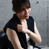 ステンレス ニュアンスバングル ウェーブ カーブ メタルブレスレット ゴールド 18KGP シルバー 腕輪 シンプル こなれ感 お洒落 人気 華奢 重ね付け 細身 高級感 レディース 女性 金属アレルギー対応