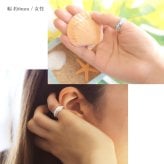 ハワイアンジュエリー リング 刻印 無料 誕生石入れ可 1号～29号 幅約6mm シルバー925 ギフト対応可 指輪 ピンキーリング 大きいサイズ 小さいサイズ BY THE SEA バイザシー 彼女 妻 女性 レディース 誕生日 プレゼント ハロウィン 【品番：SR3201】
